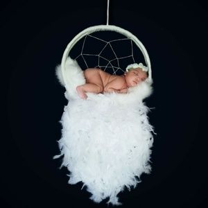 SOLD Dream catcher baby photo prop